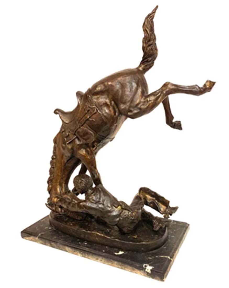 Wicked Pony Large Bronze Statue Signed - 2