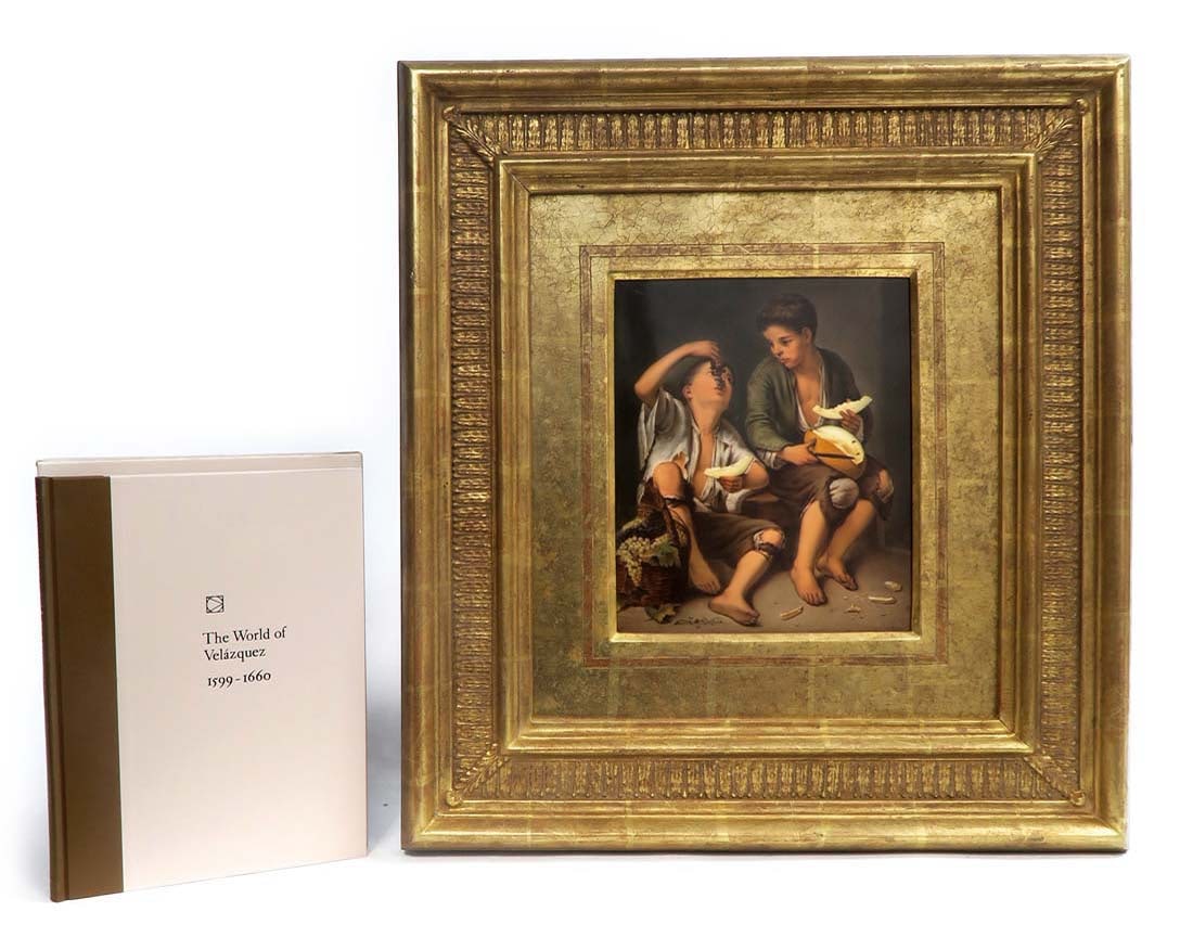 KPM Porcelain Plaque "The World Of Velázquez 1599-1660" (1 of 7)