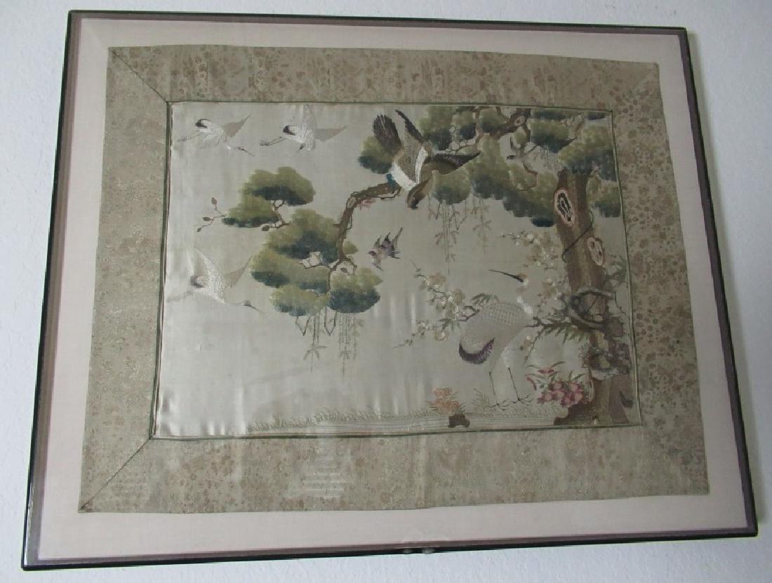 Chinese Silk Panel (1 of 6)