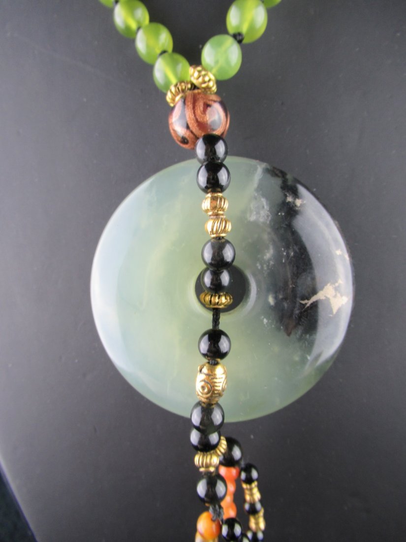 Natural Jade Necklace (1 of 5)
