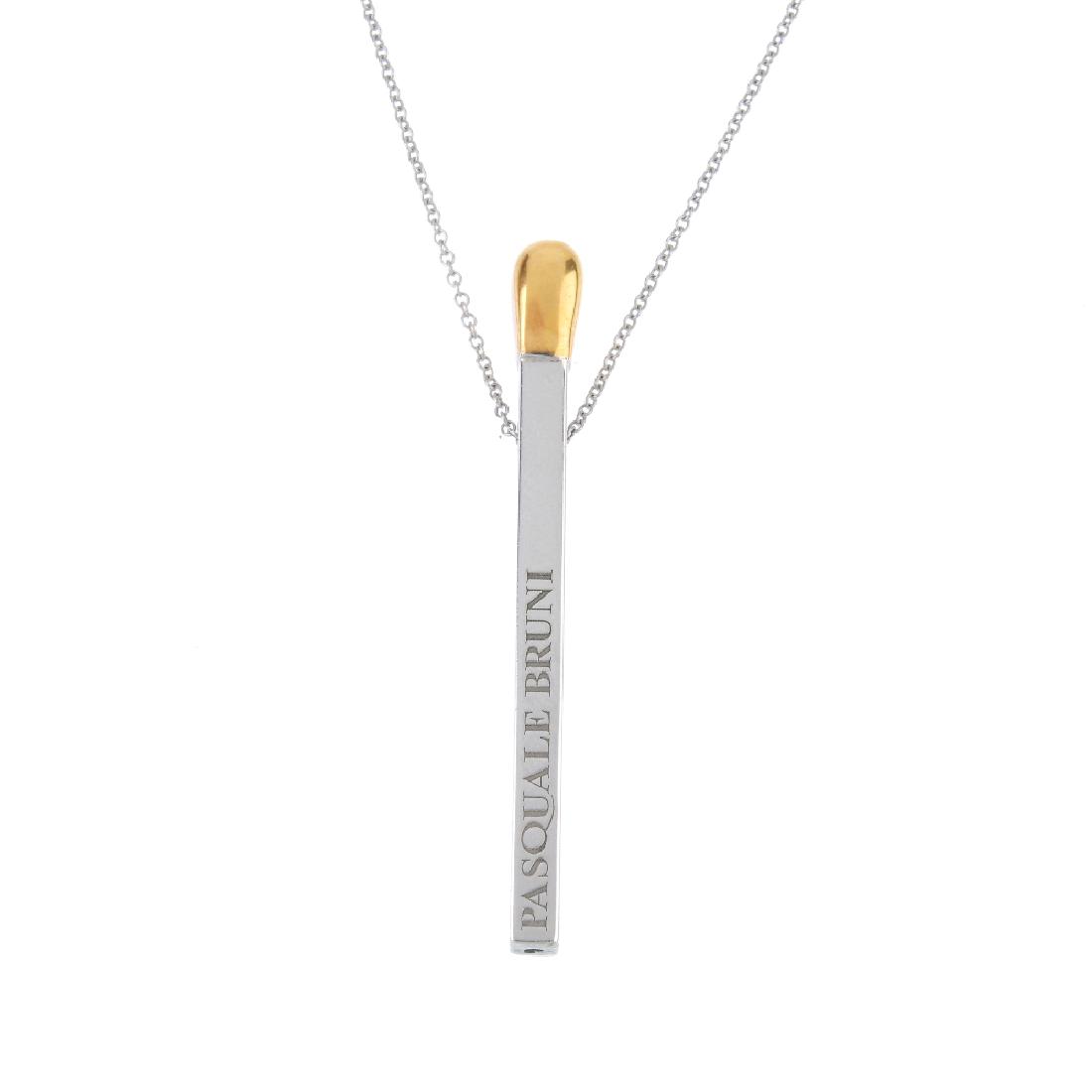 PASQUALE BRUNI - a pendant. Of bi-colour design, the (1 of 3)
