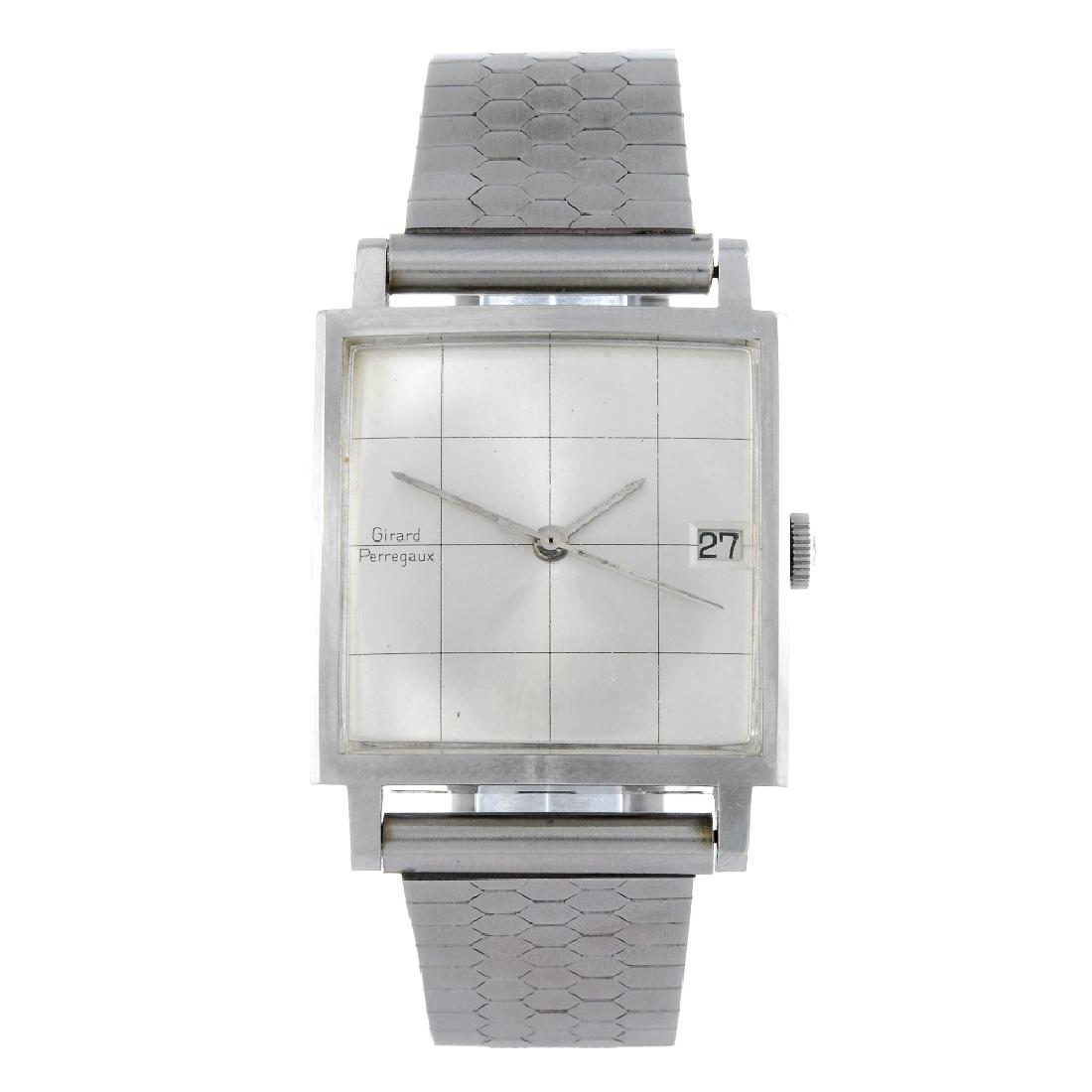 GIRARD-PERREGAUX - a gentleman's bracelet watch. (1 of 4)