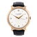 IWC - a gentleman's wrist watch. Yellow metal case,