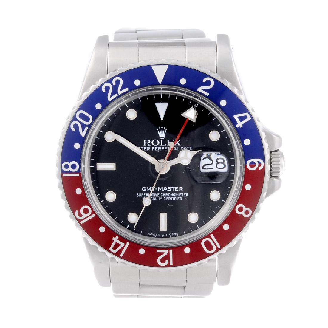 ROLEX - a gentleman's Oyster Perpetual Date GMT-Master (1 of 4)