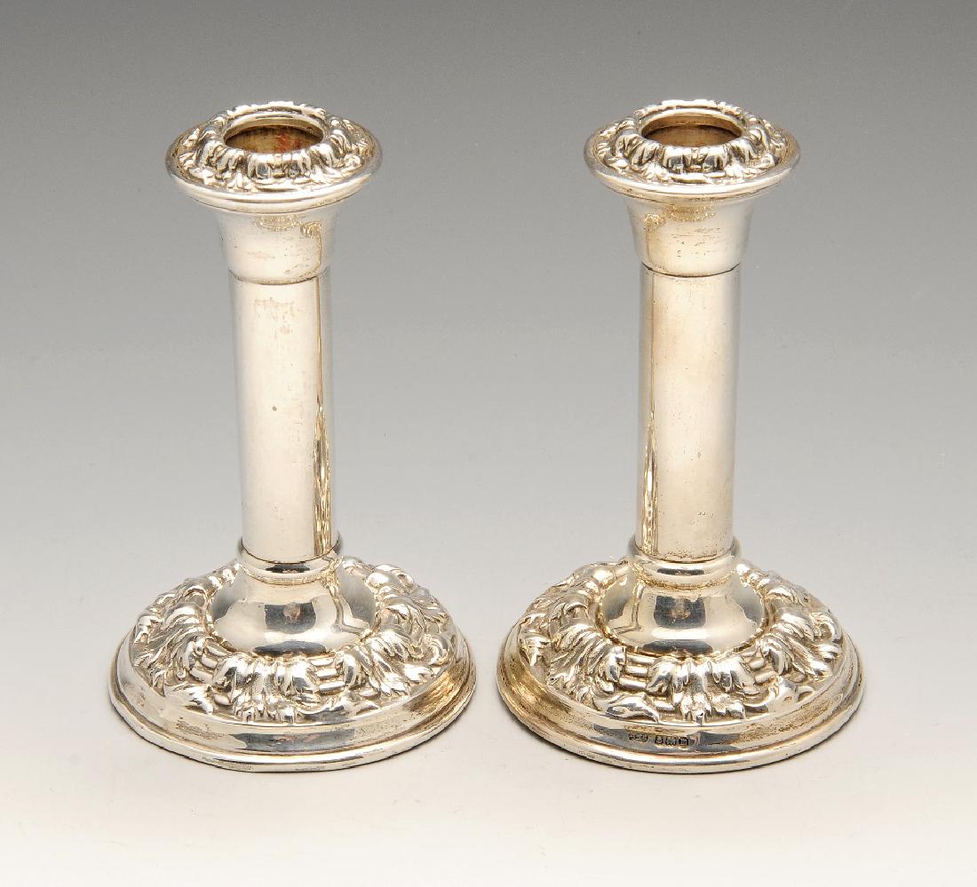 A pair of early 20th century silver mounted (1 of 4)