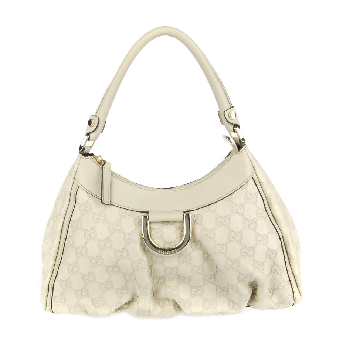 GUCCI - a Guccissima D-ring hobo handbag. Crafted from (1 of 5)