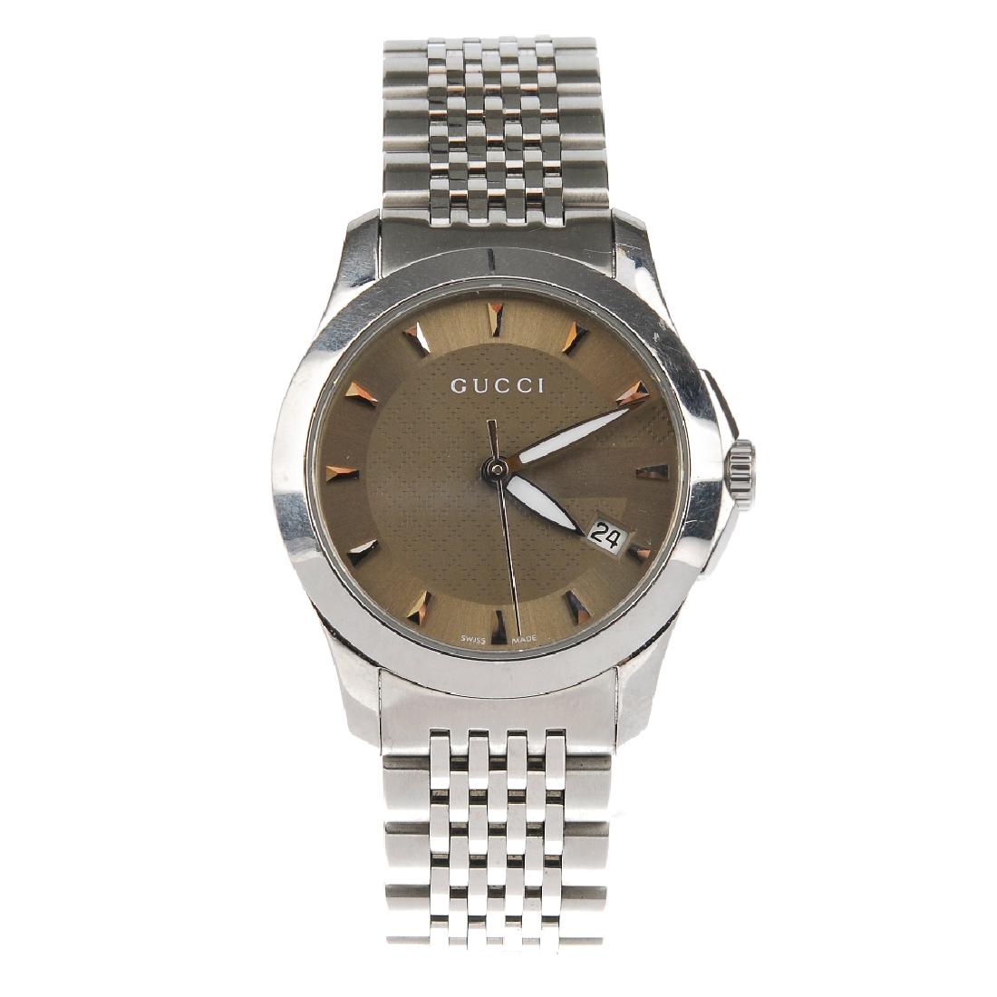 GUCCI - a lady's 126.5 bracelet watch. From the (1 of 3)