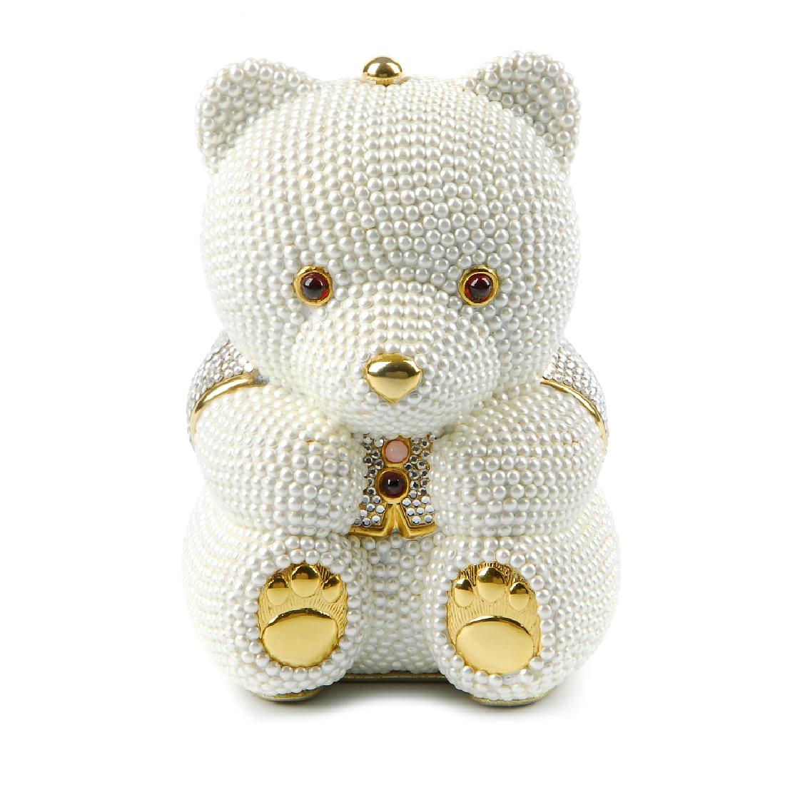 JUDITH LEIBER - a Sweetheart Bear minaudière clutch. (1 of 6)