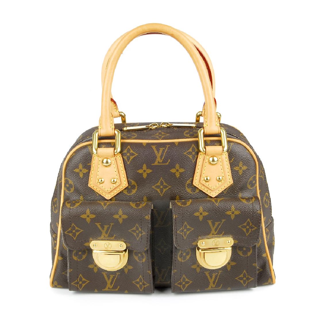 LOUIS VUITTON - a Monogram Manhattan PM handbag. (1 of 6)