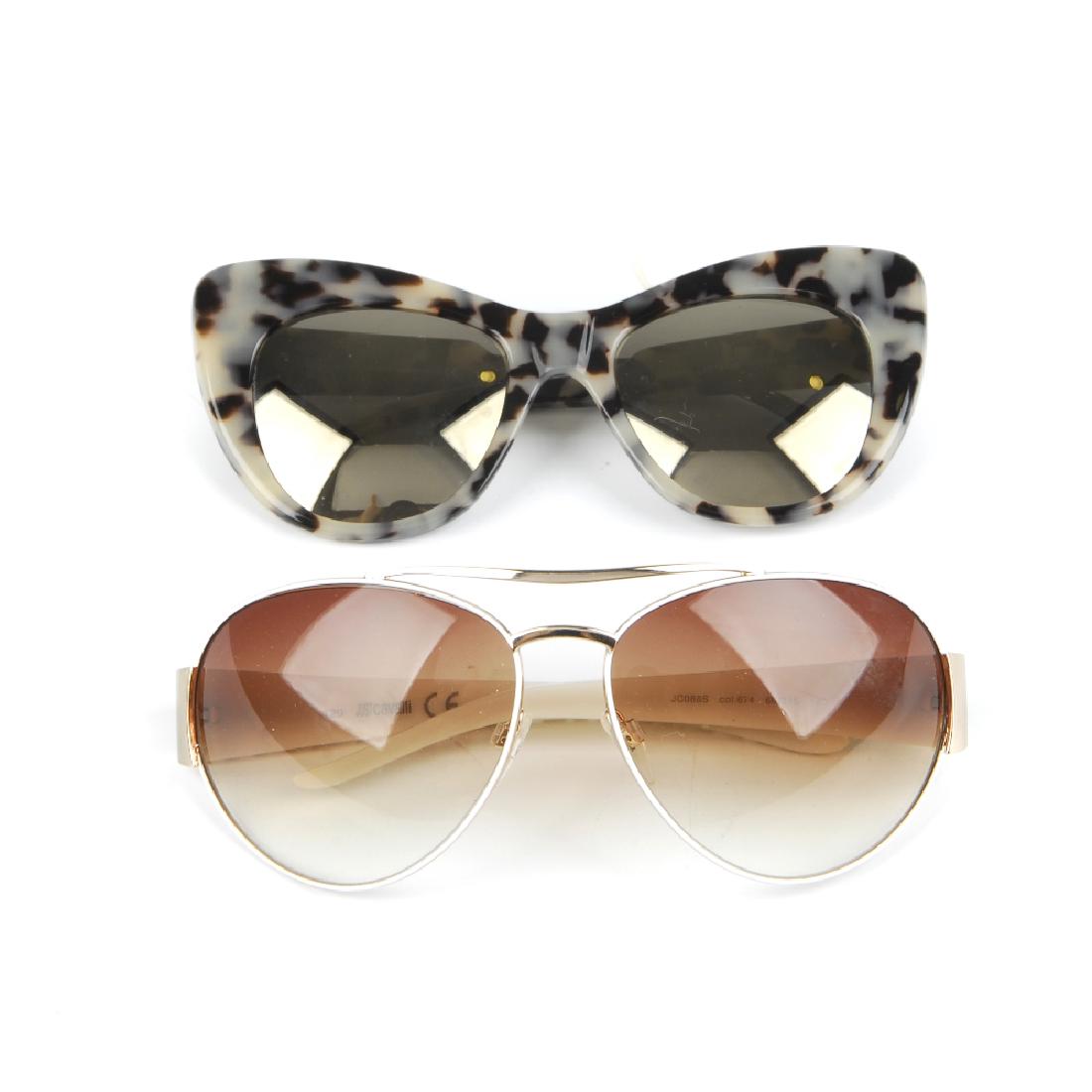 Two pairs of designer sunglasses. To include a pair of (1 of 7)