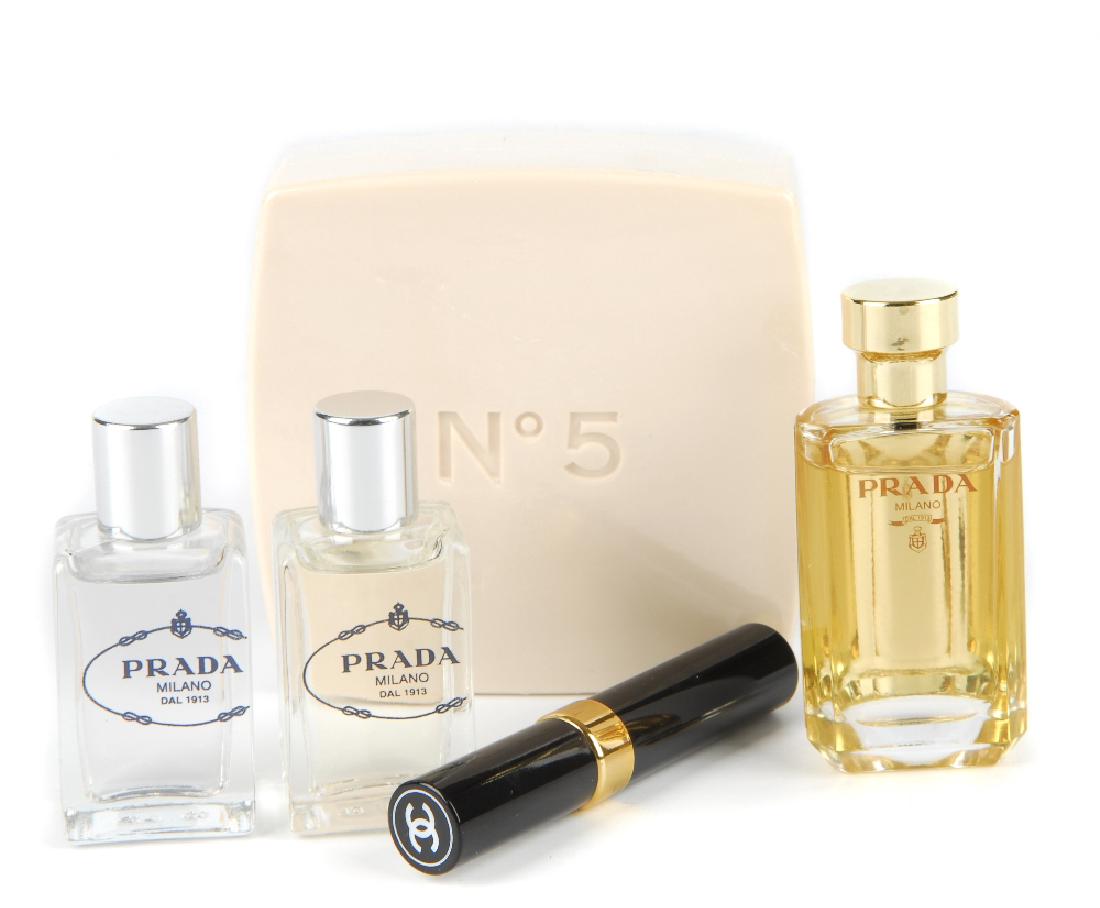 A selection of designer toiletries. To include a (1 of 2)