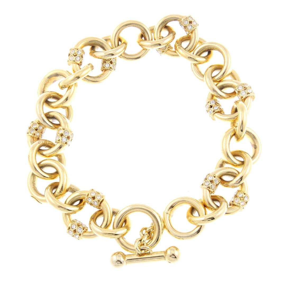 GIANFRANCO FERRE - a necklace and earrings. The (1 of 6)