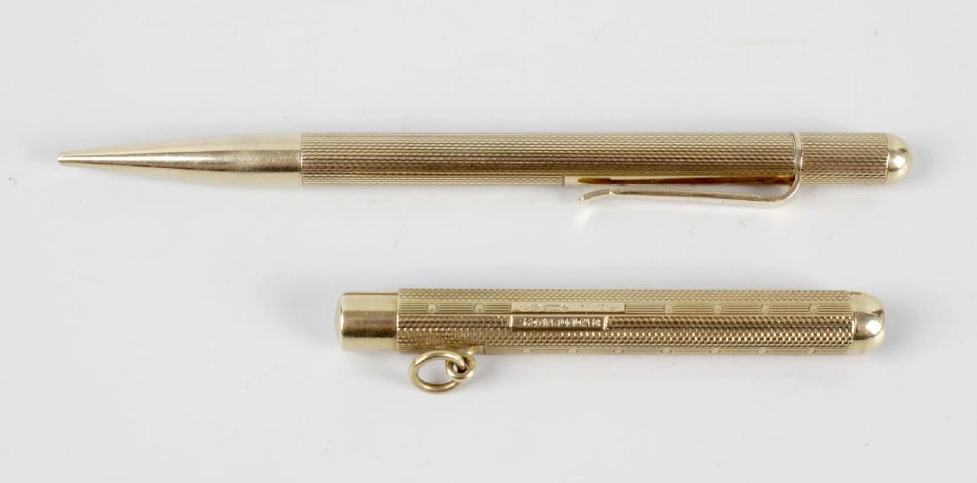 An Sampson Mordan & Co 9ct Gold Propelling Pencil, The