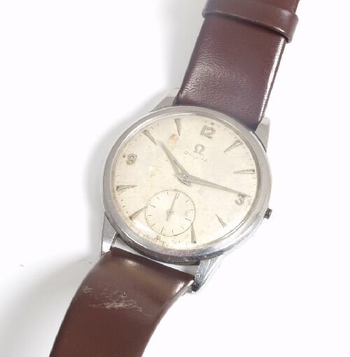 OMEGA - a gentleman's 1950's strap watc