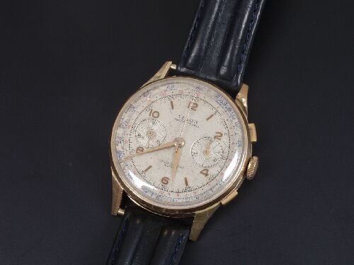 Gentleman's 1940's/50's 18ct gold TELOR