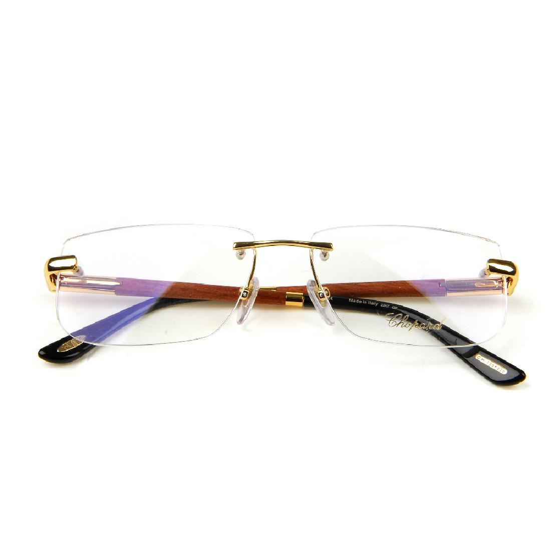 CHOPARD - a pair of rimless glasses. Featuring rimless (1 of 5)