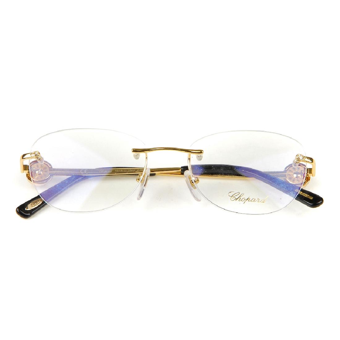 CHOPARD - a pair of rimless glasses. Featuring rimless (1 of 4)