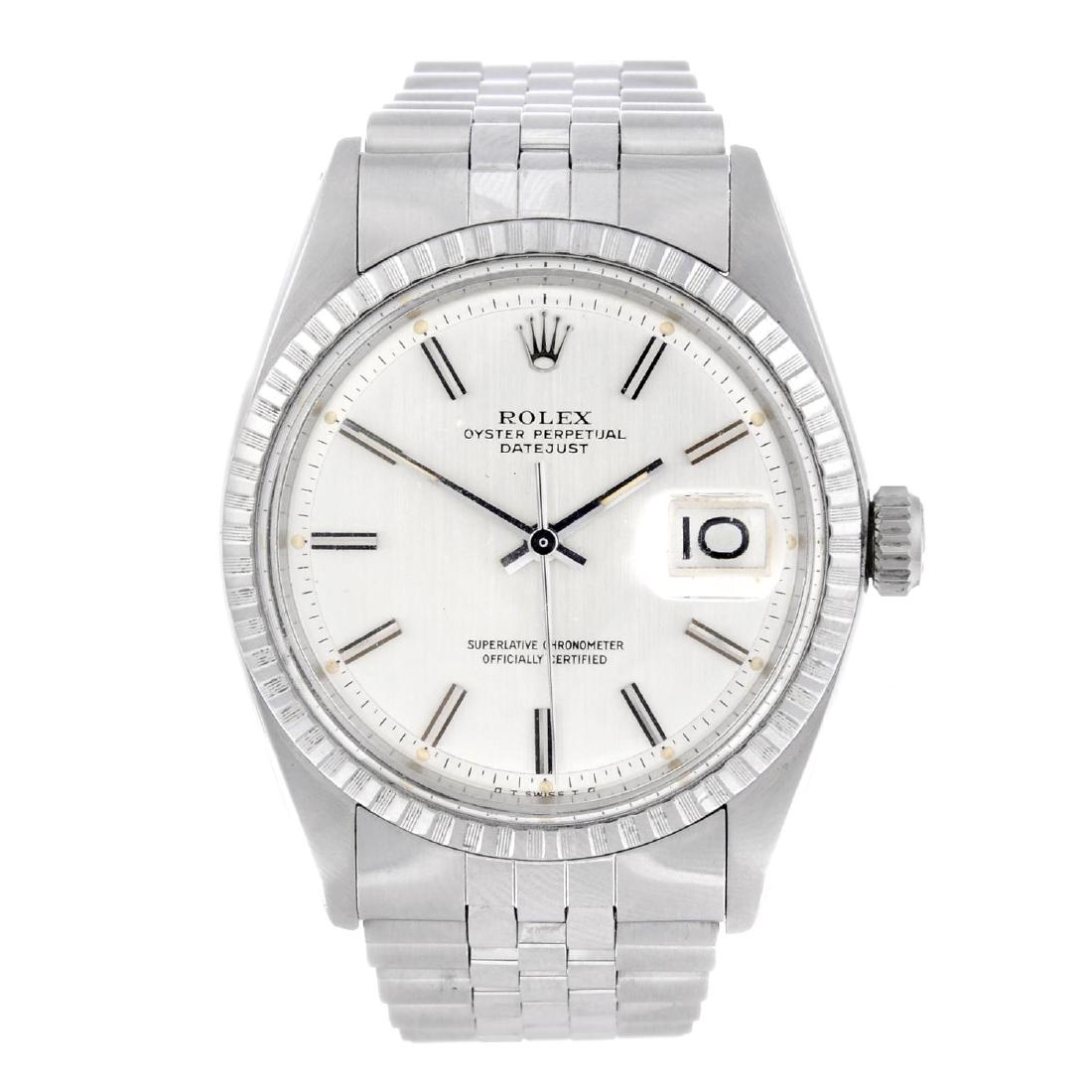 ROLEX - a gentleman's Oyster Perpetual Datejust (1 of 4)