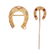 Two gold jewellery items. To include a late Victorian