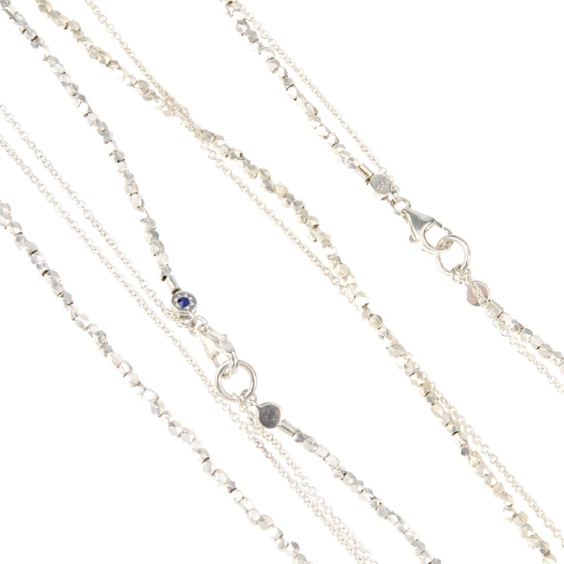 ASTLEY CLARKE - three two-row bracelets and two two-row (1 of 3)