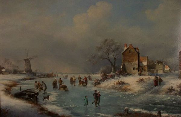 MICHAEL MATTHEWS (British, 20th Century) Dutch wi