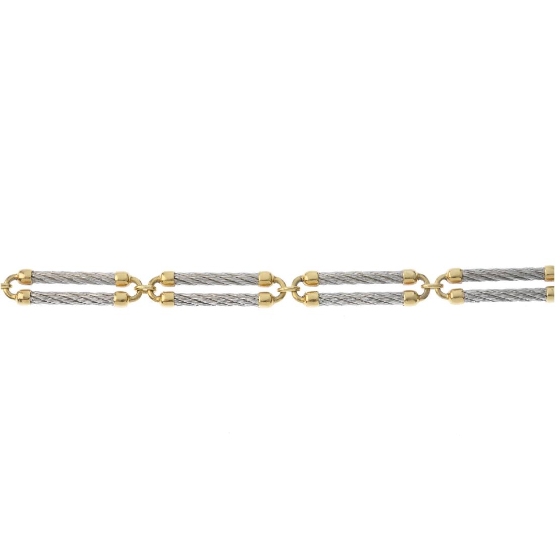 FRED  a Force 10 bracelet Of bicolour design