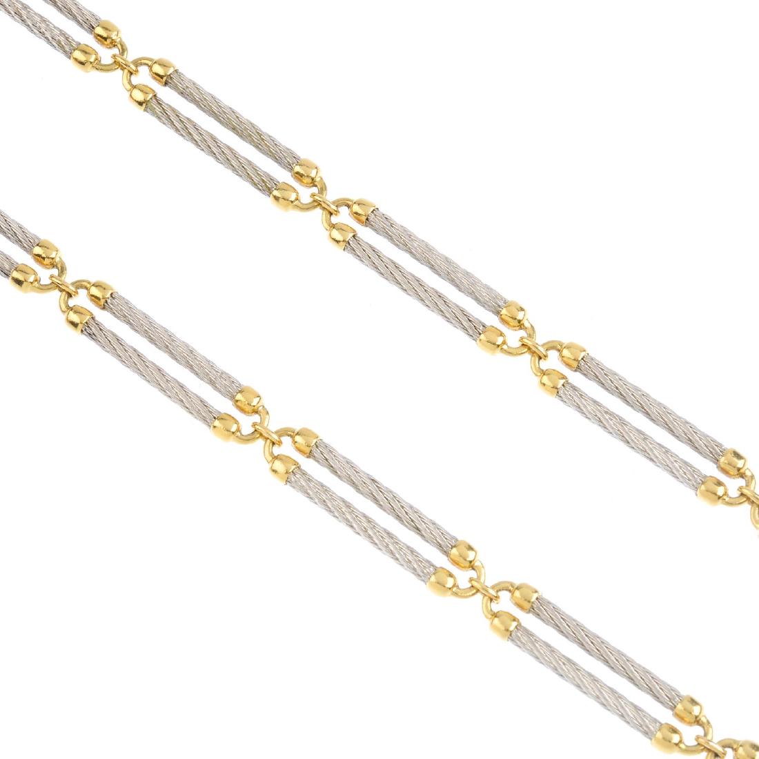 FRED  a Force 10 necklace Of bicolour design