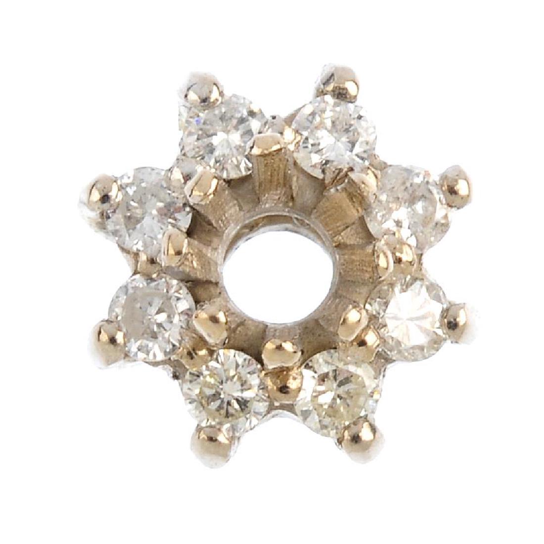 A selection of jewellery components. To include a (1 of 2)