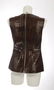 ALEXANDER WANG - an embossed leather sleeveless fitted - 2
