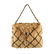 CHANEL - a fur handbag. Designed with a light brown