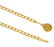 CHANEL - a chain belt. Featuring a gold-tone curb chain - 2