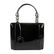 CHRISTIAN DIOR - a patent leather Malice handbag.