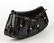 CHRISTIAN DIOR - a black coated leather baguette - 3