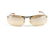 CHRISTIAN DIOR - a pair of rimless sunglasses. - 3