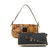 FENDI - two baguette handbags. The first, designed with