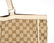GUCCI - an Abbey handbag. Crafted of maker's GG beige - 2