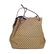 GUCCI - a large GG canvas handbag. Crafted from maker's