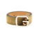 GUCCI - a suede belt. Crafted from beige suede, with a