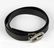 GUCCI - a black leather belt. Featuring a polished - 3