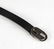 GUCCI - a black leather belt. Featuring a polished - 4