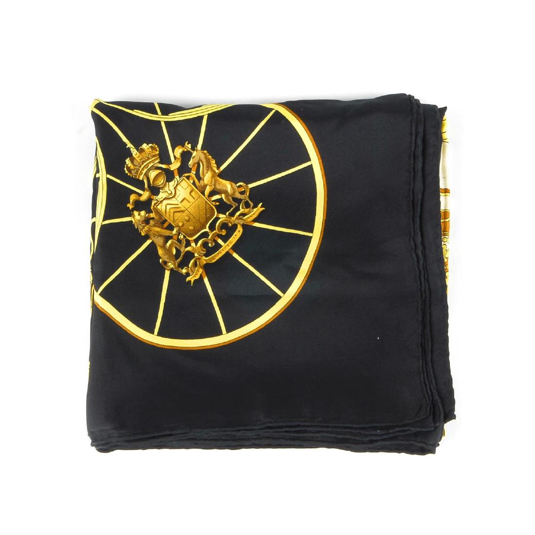 HERMÈS - a 'Springs' scarf. Designed by Philippe (1 of 2)