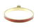 HERMÈS - a Kelly bangle. The circular gold-tone bangle - 3