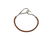 HERMÈS - a leather cord bracelet. The brown leather - 2