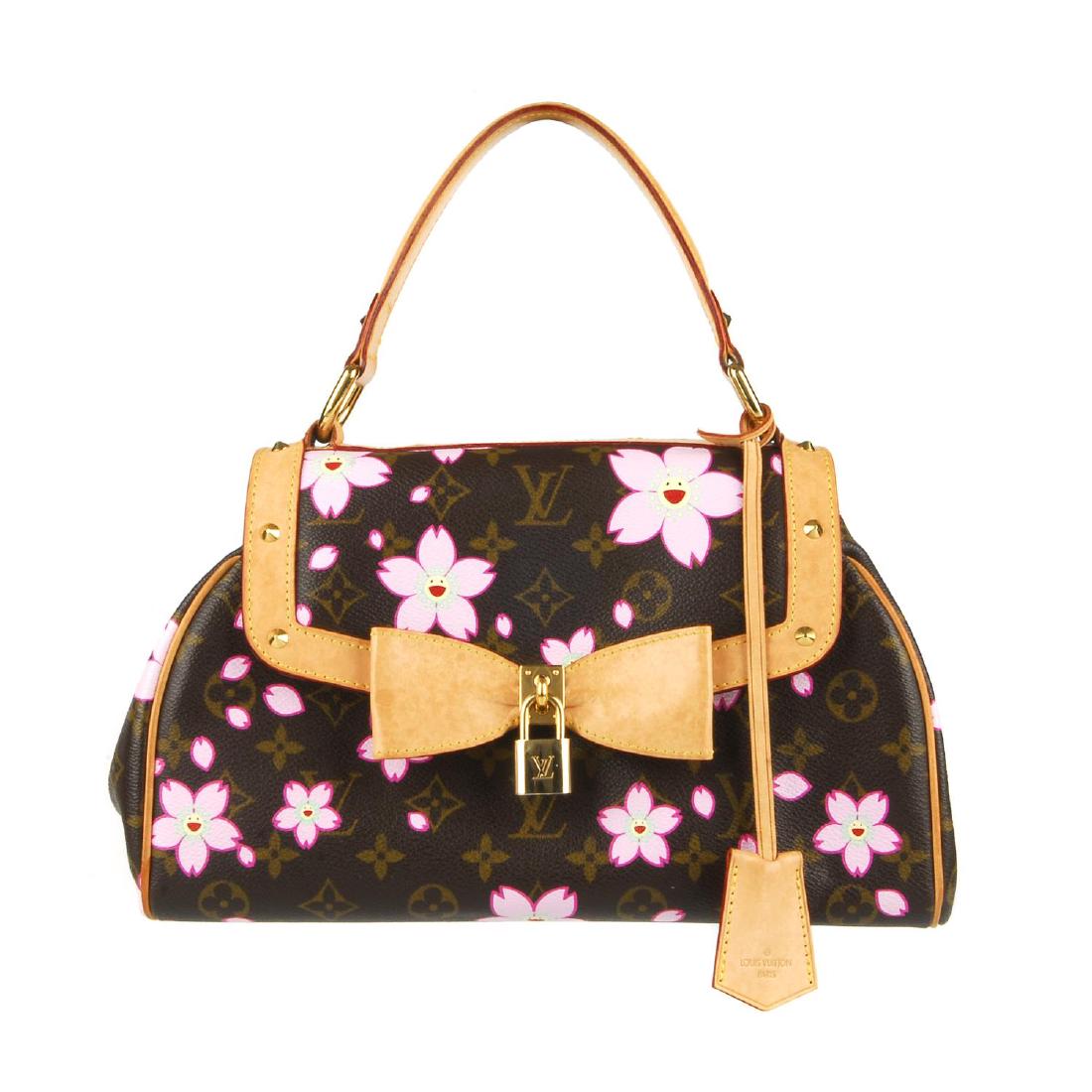 LOUIS VUITTON - a Cherry Blossom Sac Retro handbag. (1 of 6)