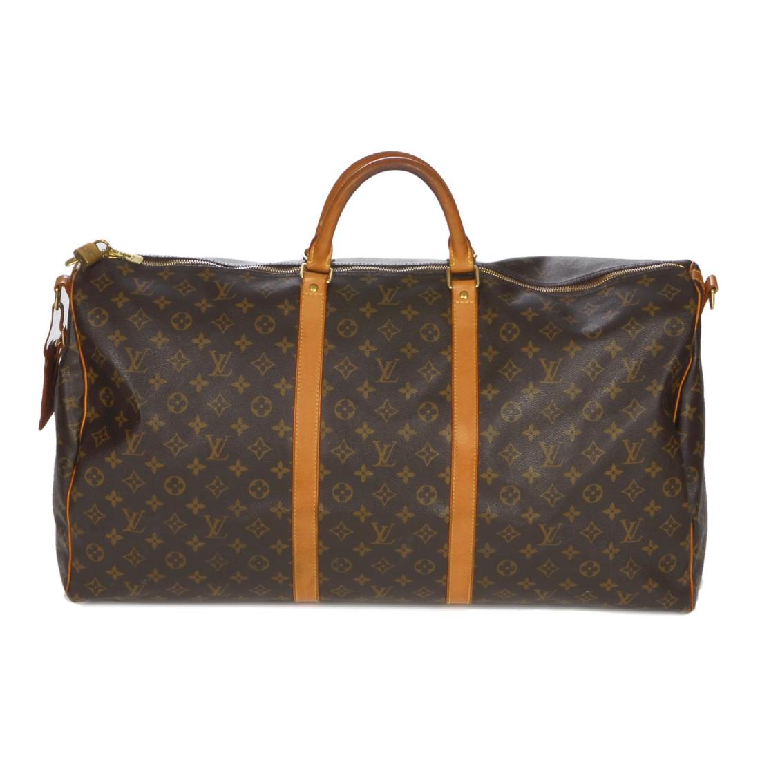 LOUIS VUITTON - a Monogram Keepall Bandouliere 60 (1 of 6)