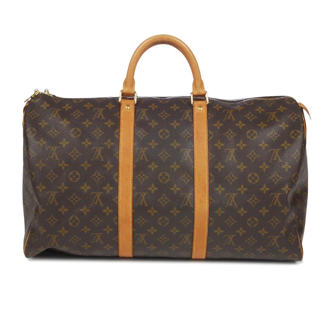 LOUIS VUITTON - a Monogram Keepall 50 luggage bag. (1 of 6)