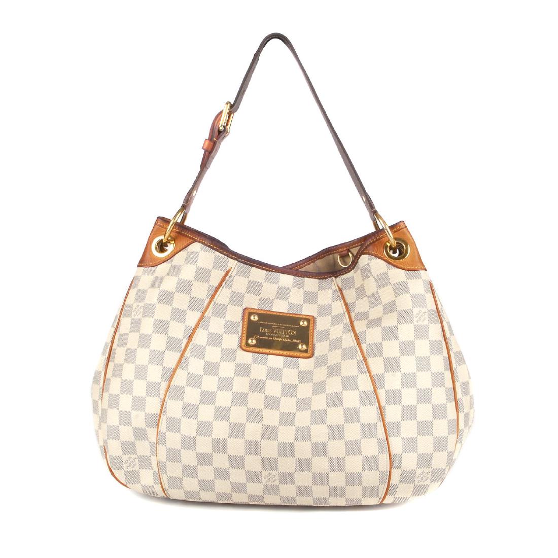 LOUIS VUITTON - a Damier Azur Galliera hobo handbag. (1 of 5)