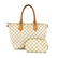 LOUIS VUITTON - a Damier Azur Saleya handbag and a