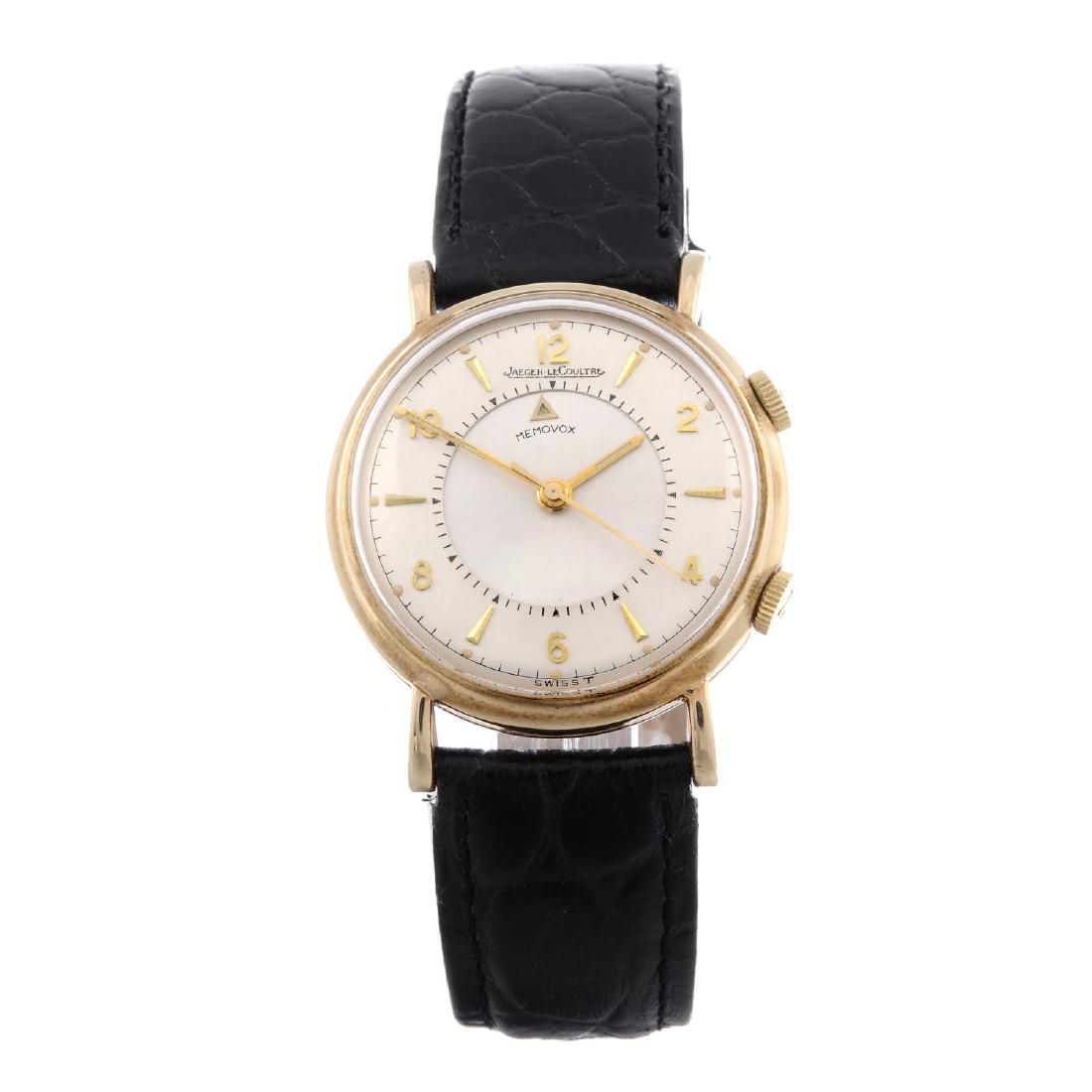 JAEGER-LECOULTRE - a gentleman's Memovox wrist watch. (1 of 4)