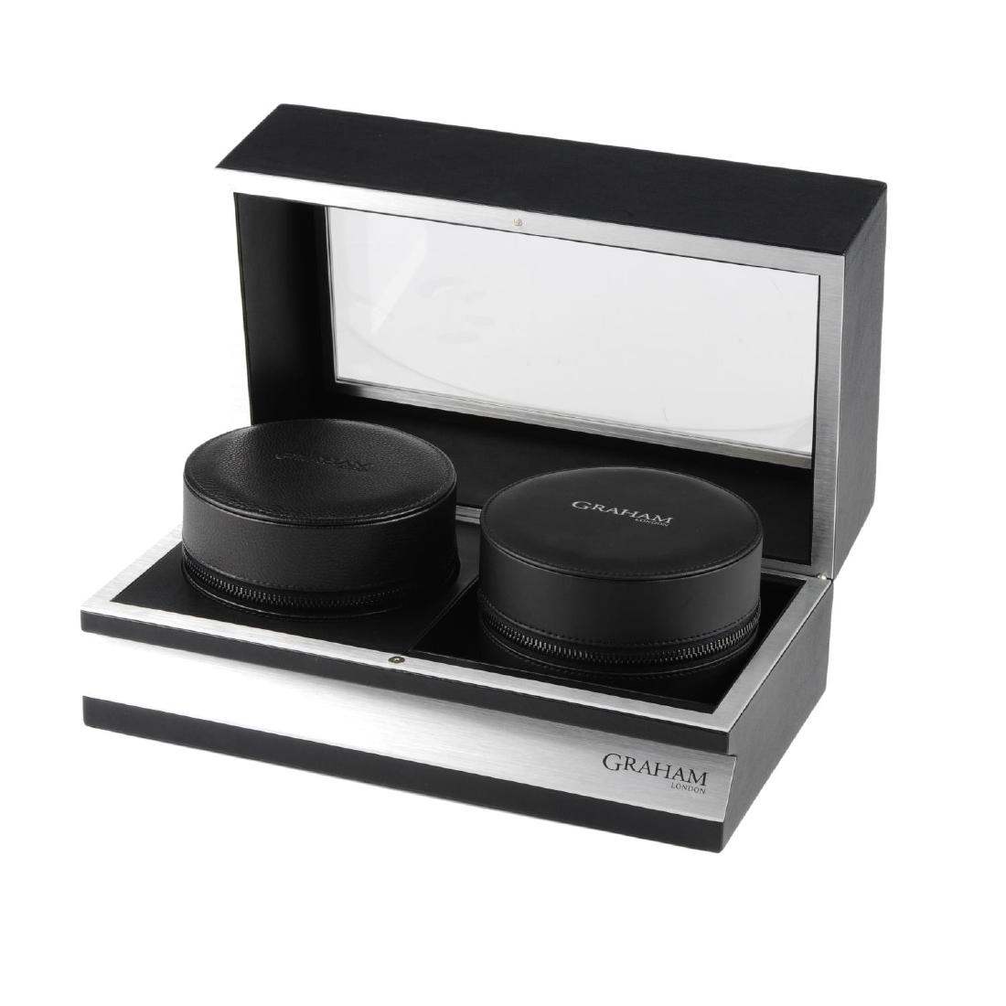 GRAHAM - a group of six watch boxes, one incomplete. (1 of 1)